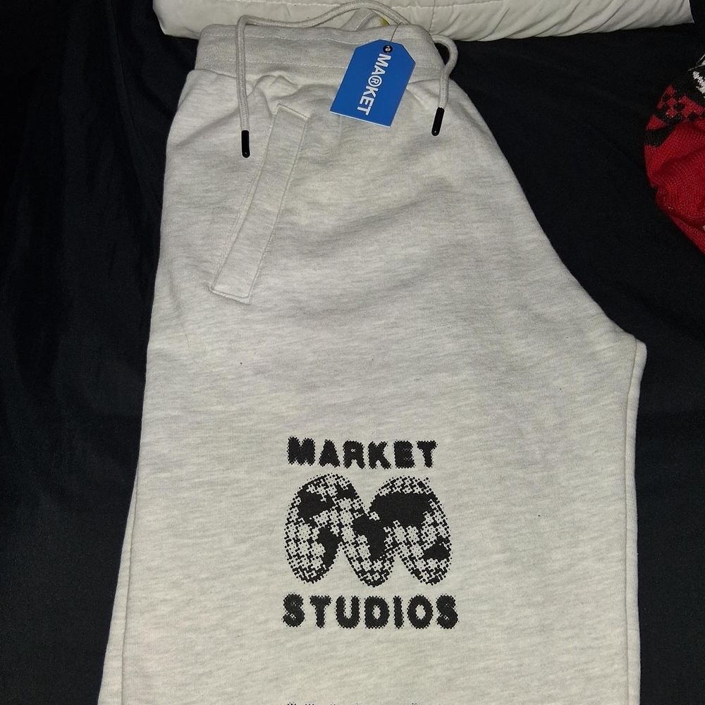 Mens Gray Sweatpants